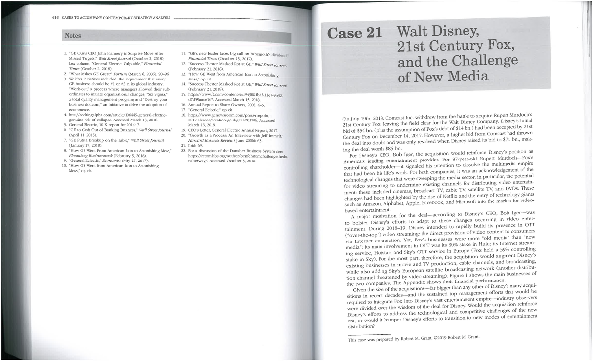 disney and 21st century fox case study pdf