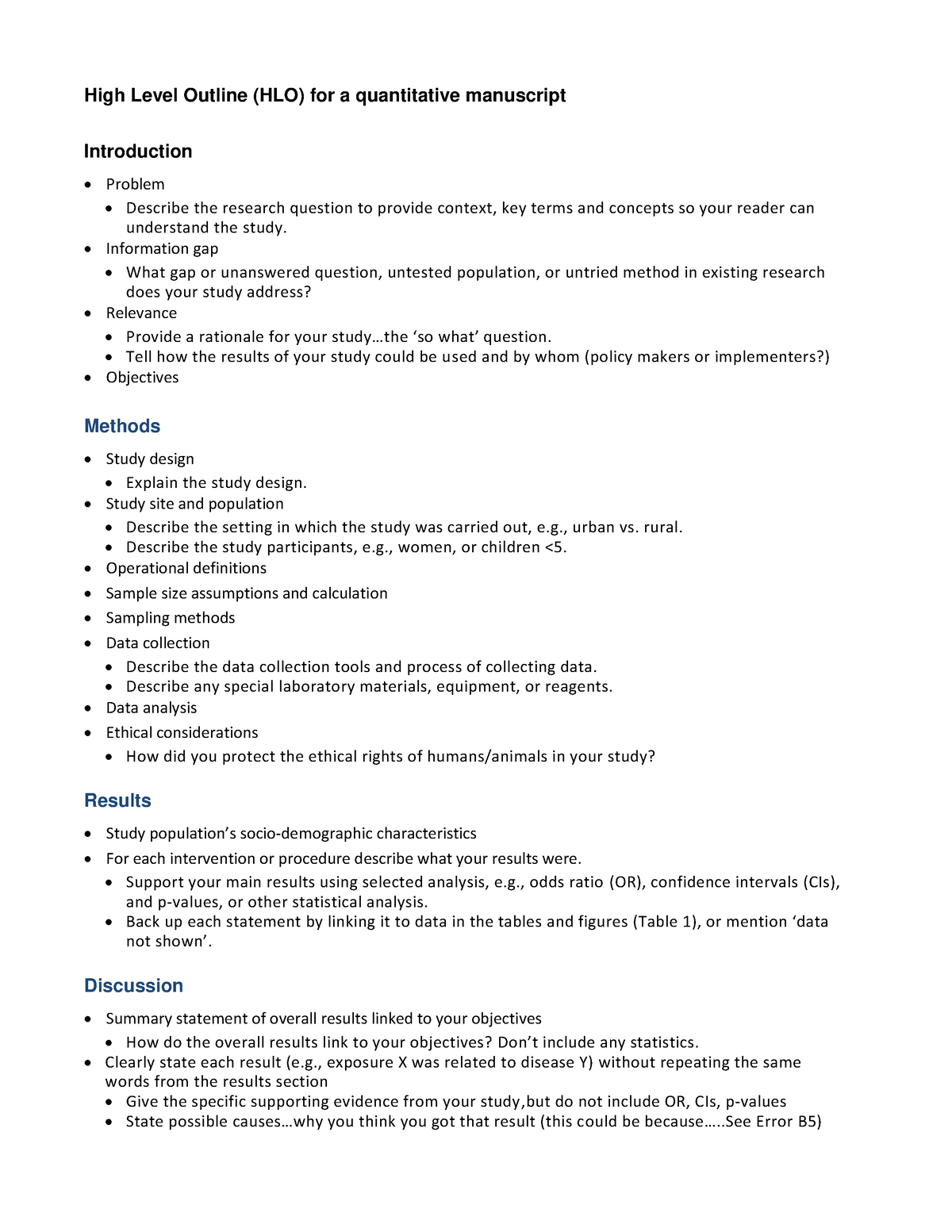 Lecture 2 Quantitative Manuscript High Level Outline Template For   Thumb 1200 1553 