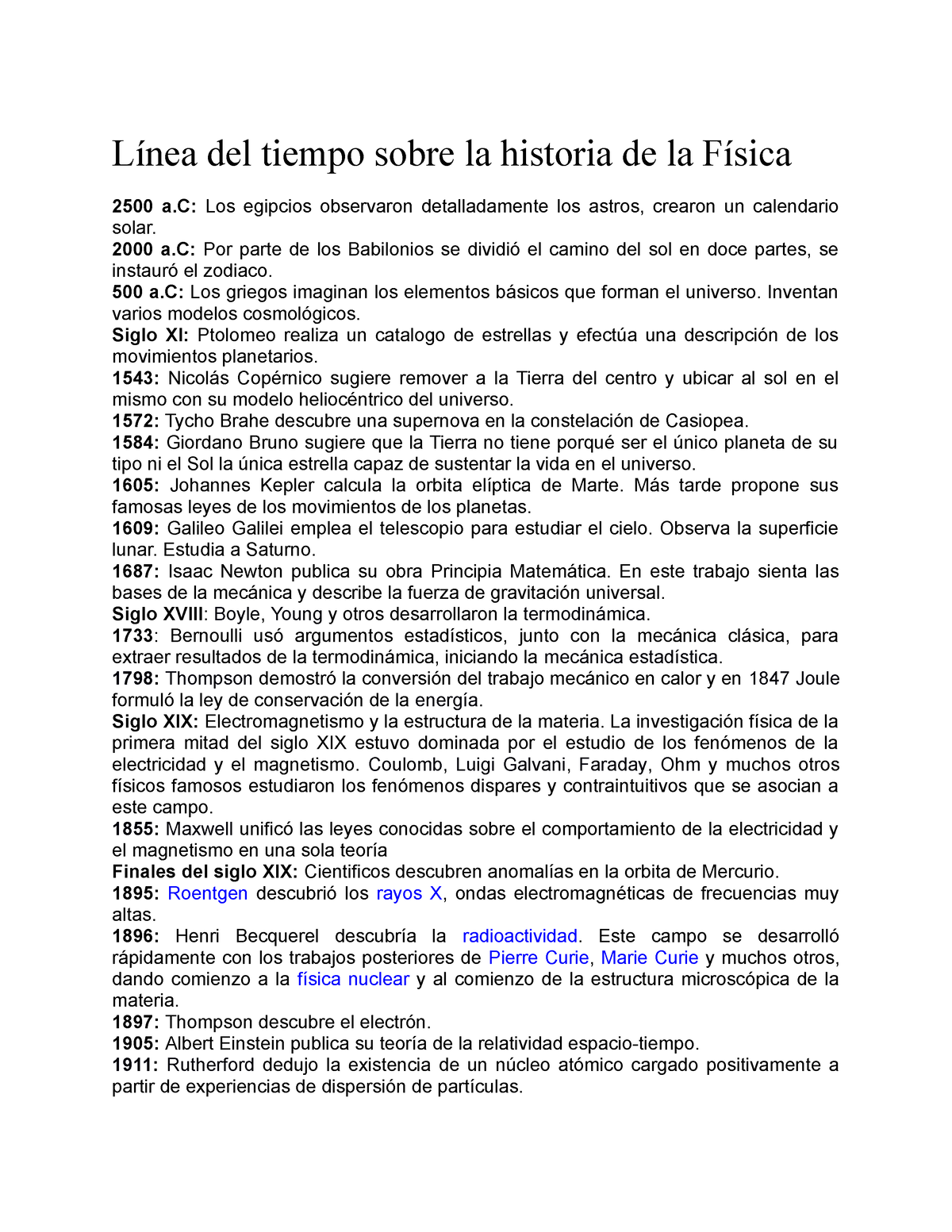 495195042 Linea Del Tiempo Sobre La Historia De La Fisica - Línea Del ...