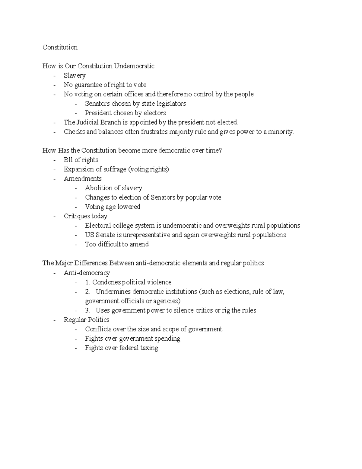 Constitution - Dr. Faricy - Constitution How is Our Constitution ...