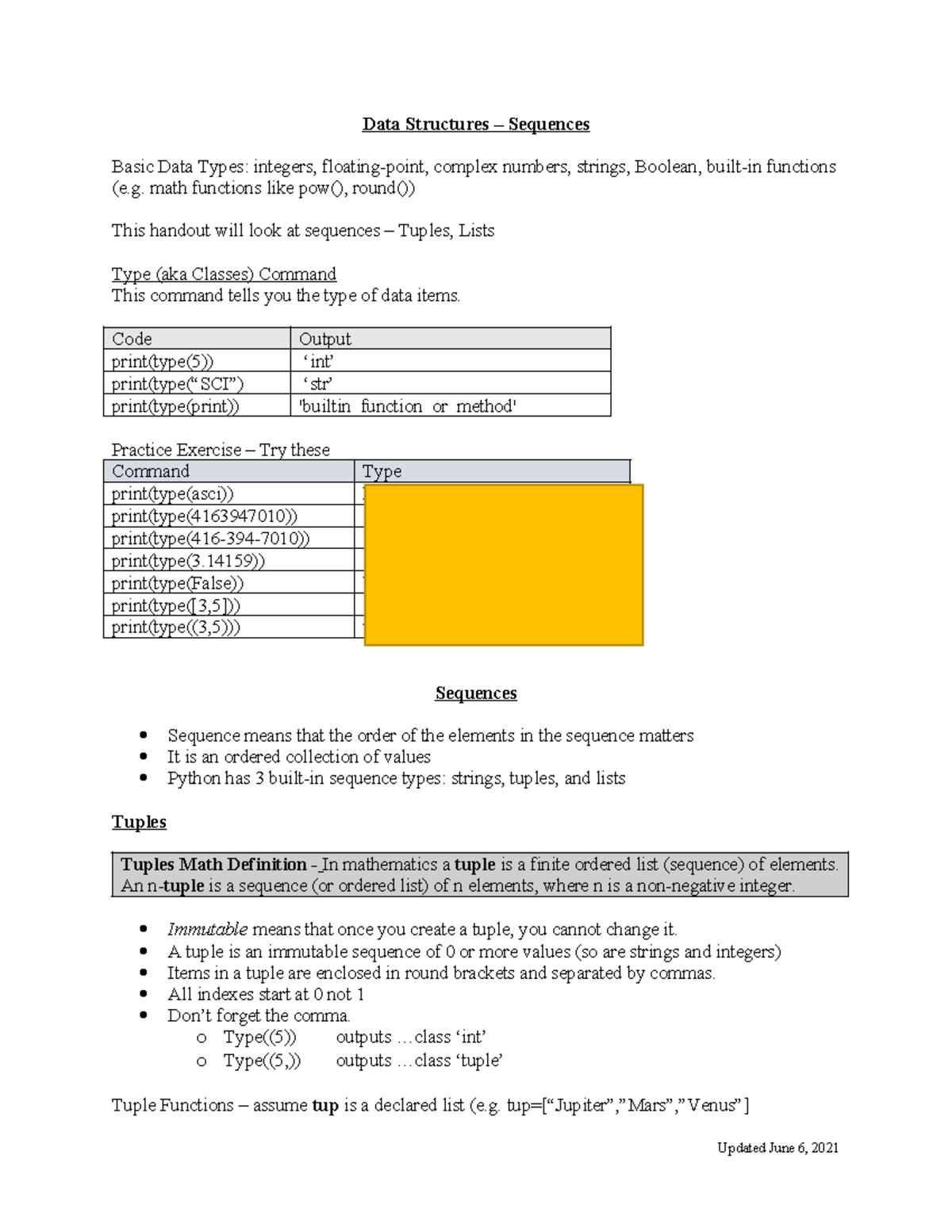 Data Structures Notes: Very Helpful - Data Structures – Sequences Basic ...
