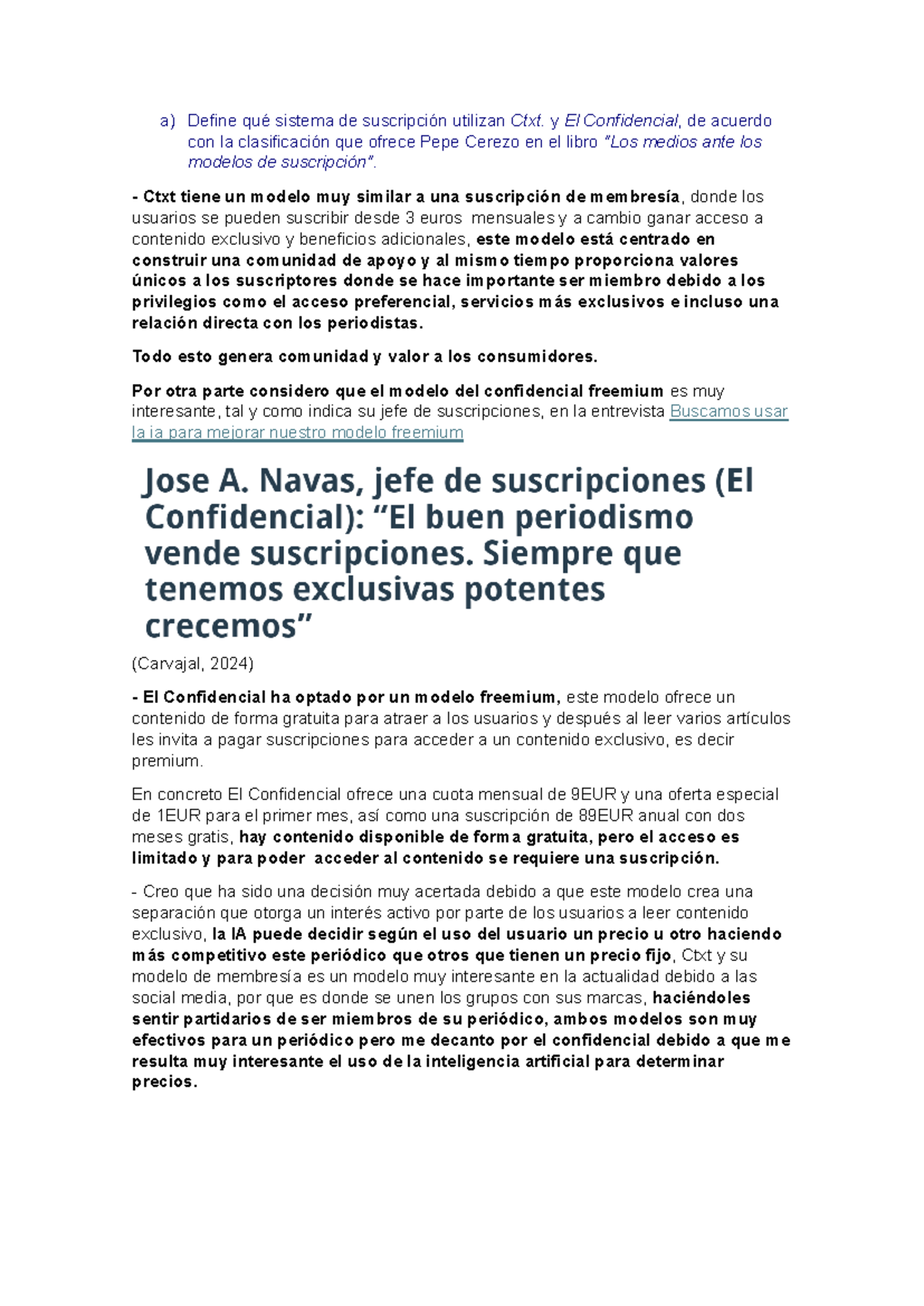 Álvaro Serrano Roldan PEC3 - a) Define qué sistema de suscripción ...