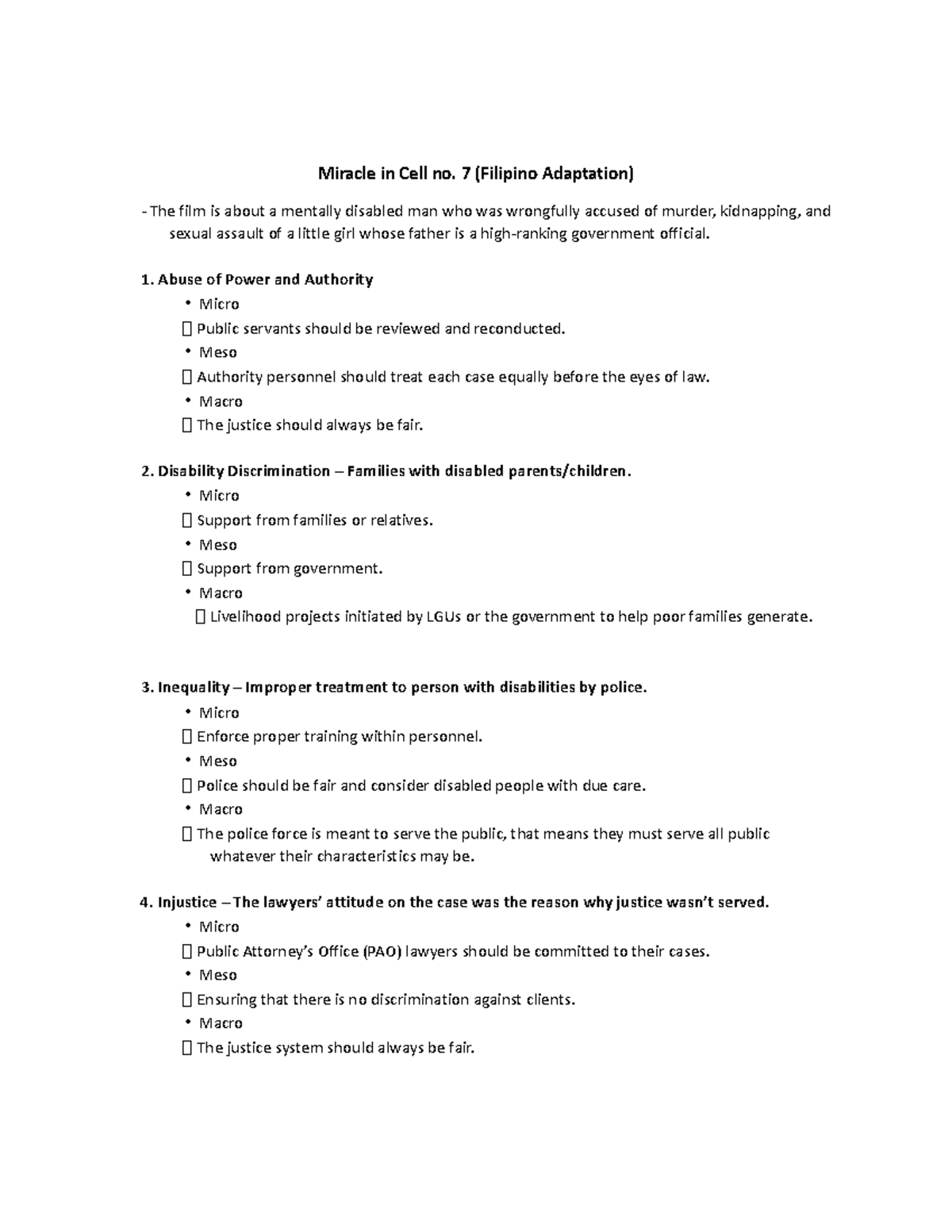 Miracle in cell no. 7 - Miracle in Cell no. 7 (Filipino Adaptation) The