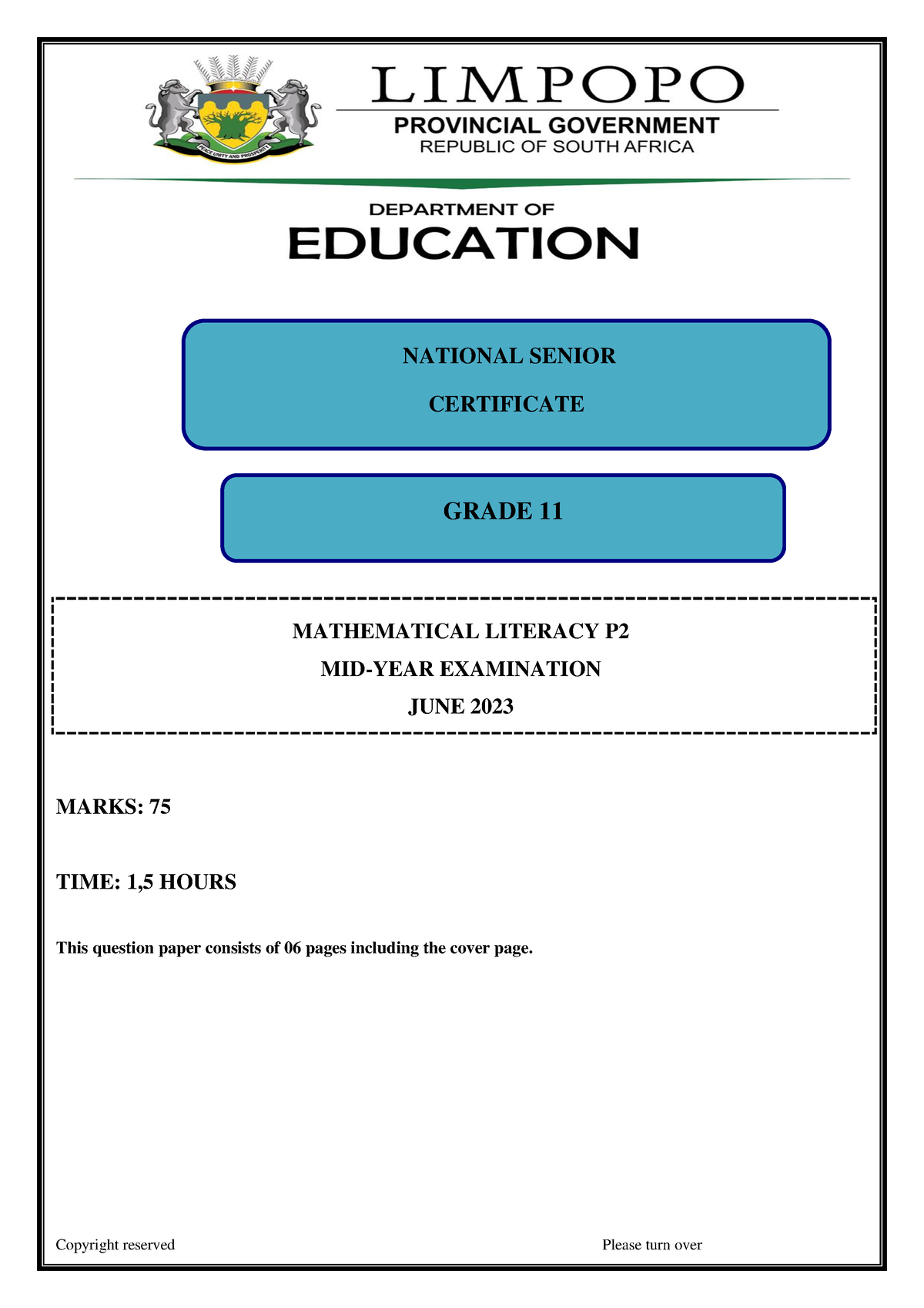 mathematical literacy grade 11 assignment 2 term 3 2023