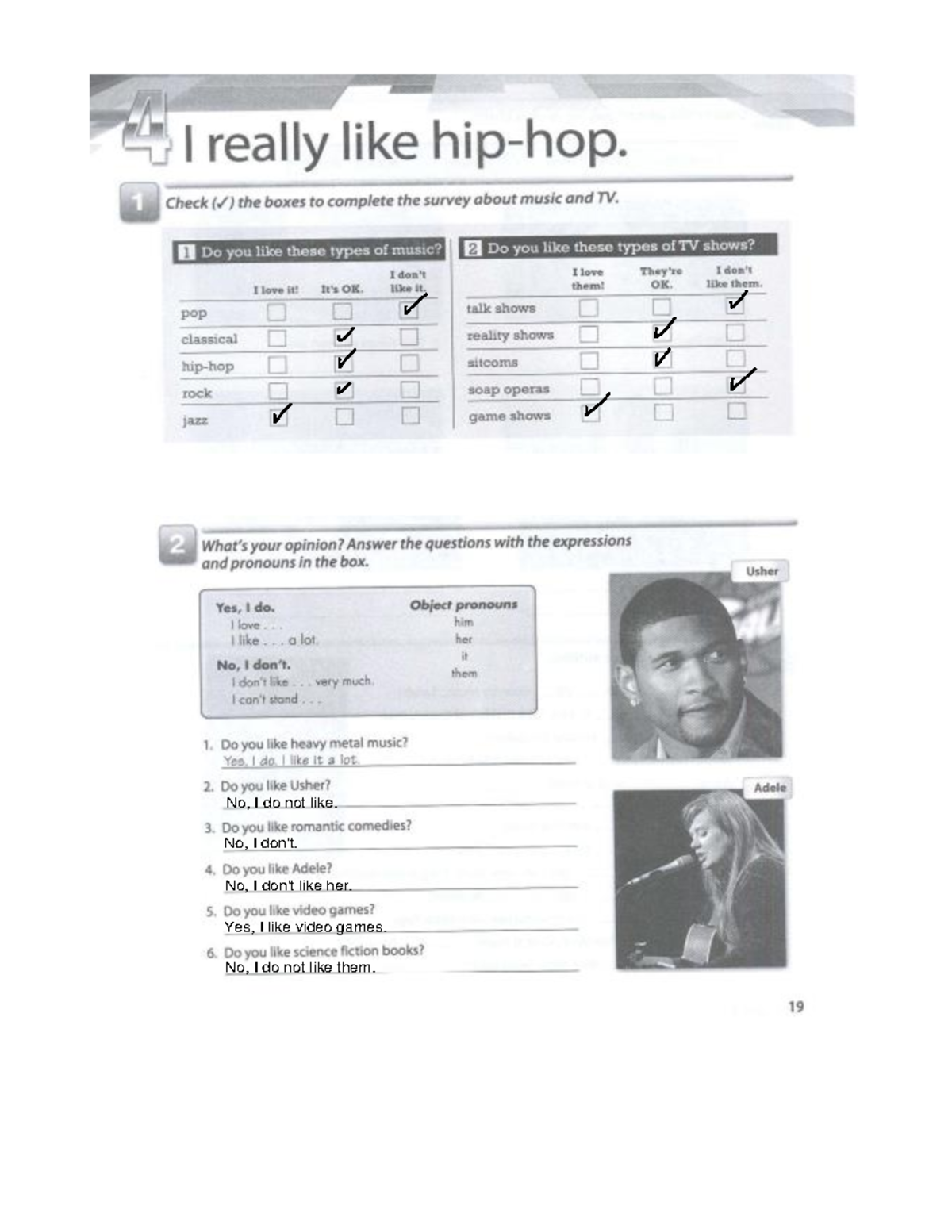 Homework Unt 4 - Libro interchange rojo - Inglés II - Studocu