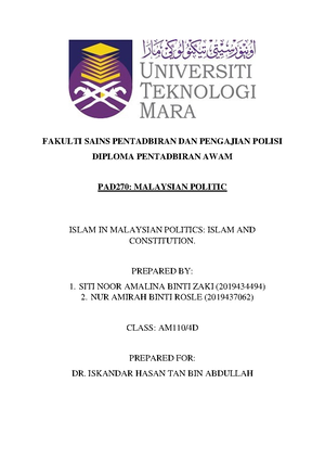 Chapter 7 Islamic Constitution In Development Trend And Issues In Studocu