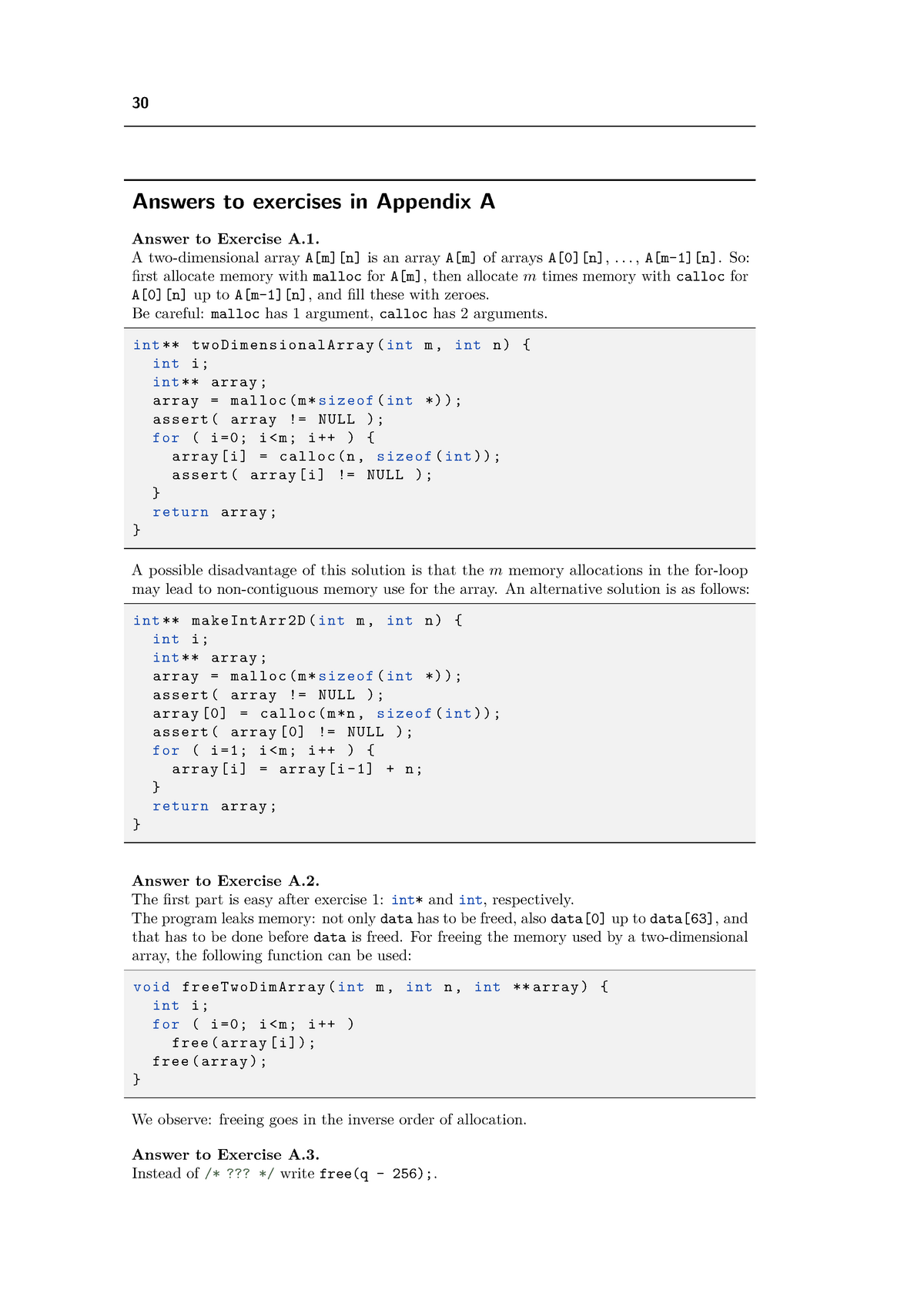 Solutions-appendix - Solutions To The Appendix Exercises - 30 Answers ...