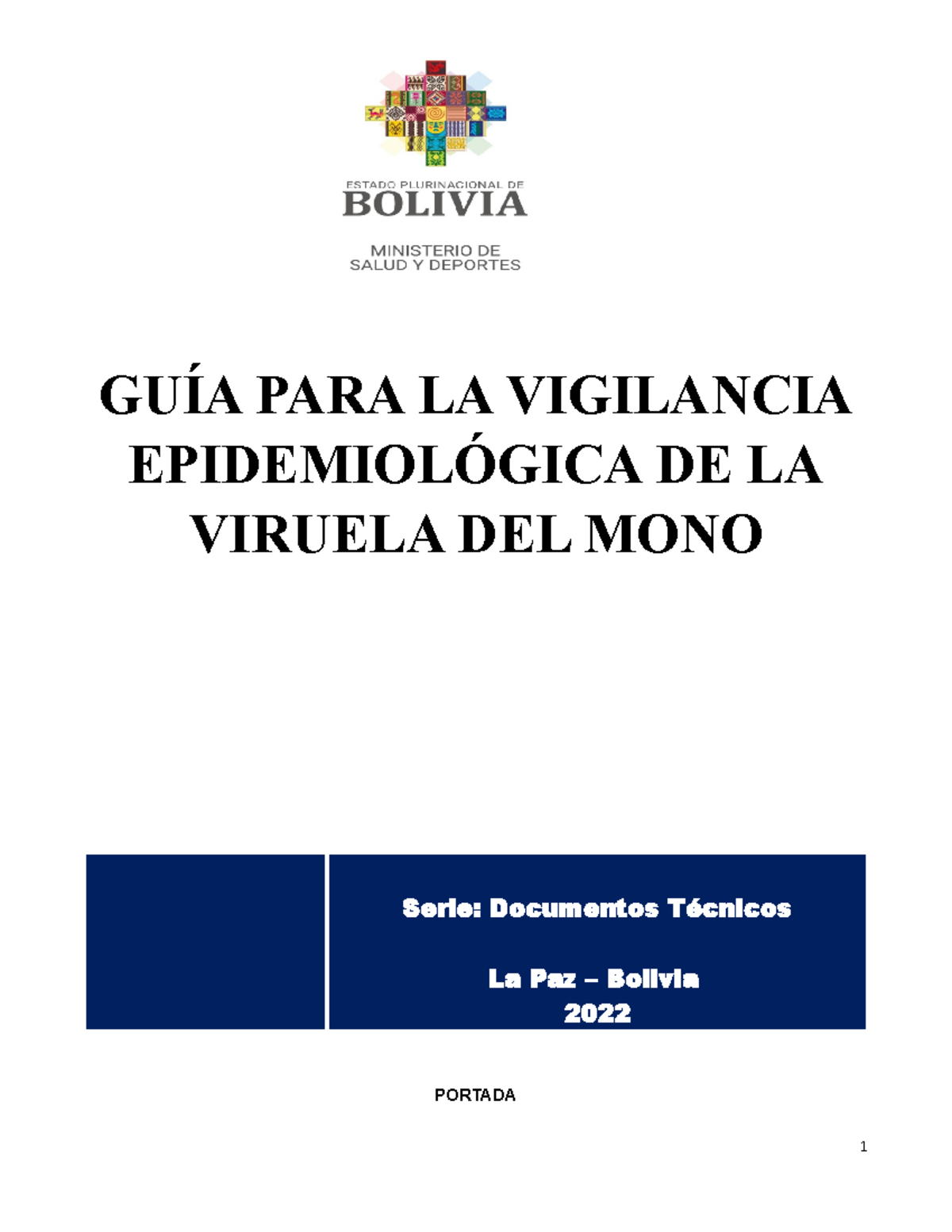 Guía Viruela Del Mono 17 08 2022 1 V2 GuÍa Para La Vigilancia