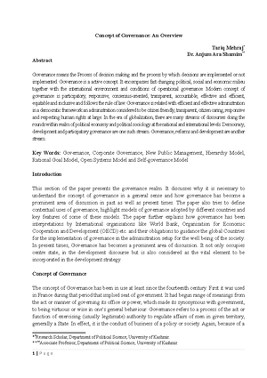 Governance Qualitative Metrics Methodology - ` CLARITY AI GOVERNANCE ...