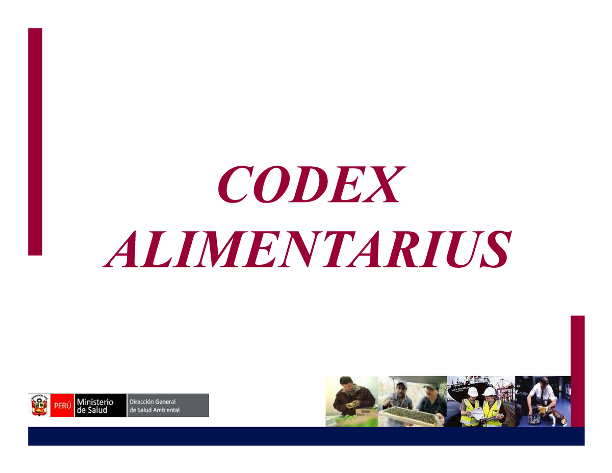 codex-alimentarius-studocu