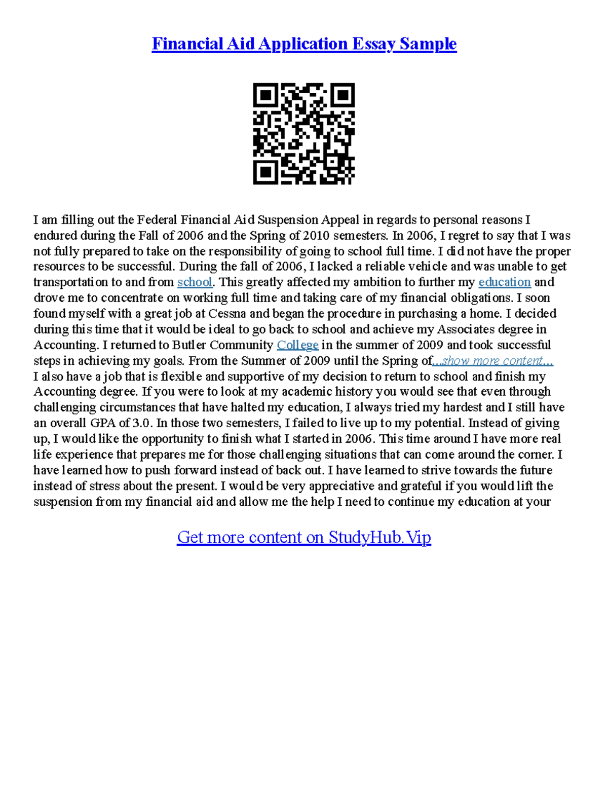 university of cincinnati admissions essay