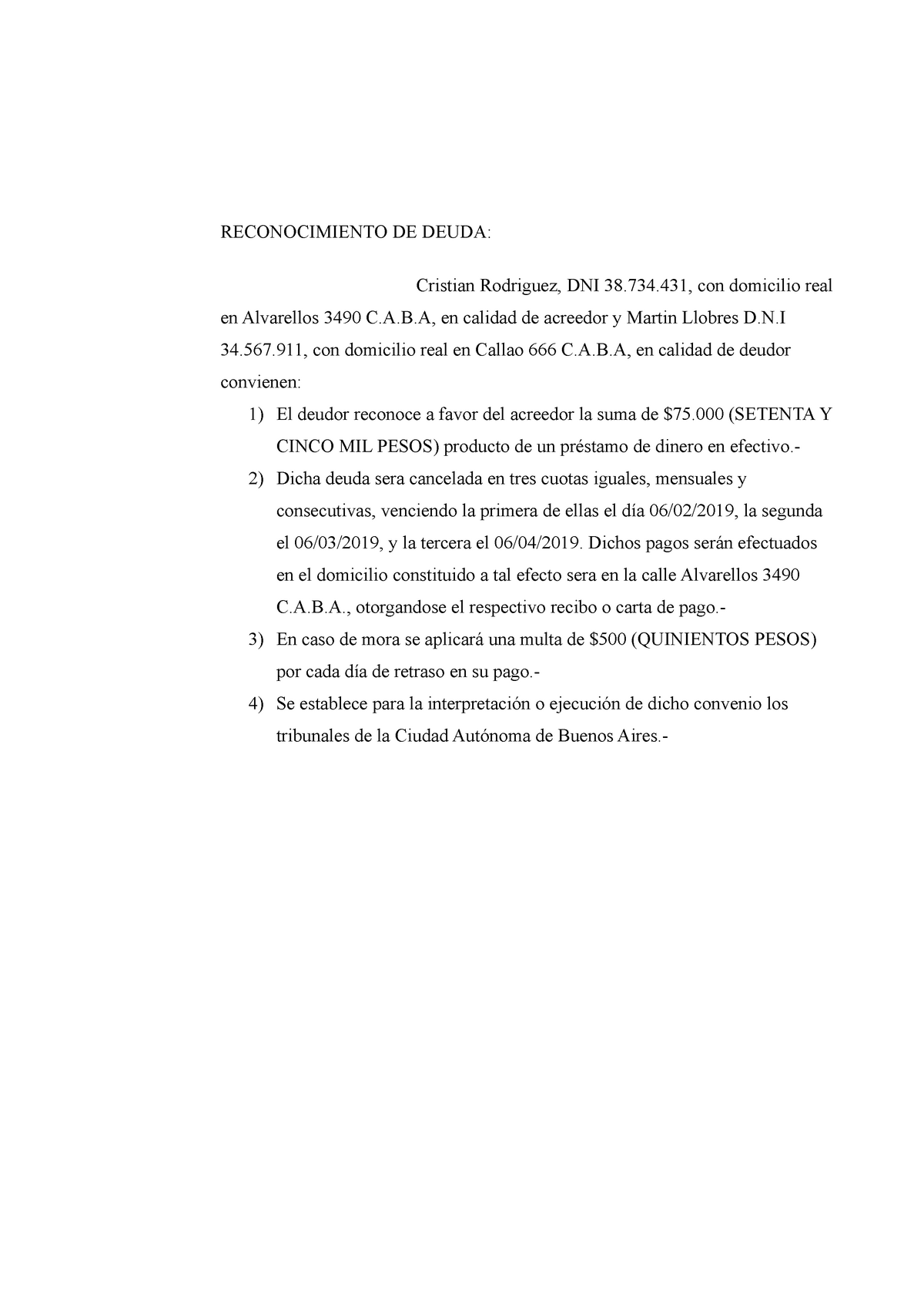 Reconocimiento De Deuda Lo Que Tienes Que Saber En 20 3263