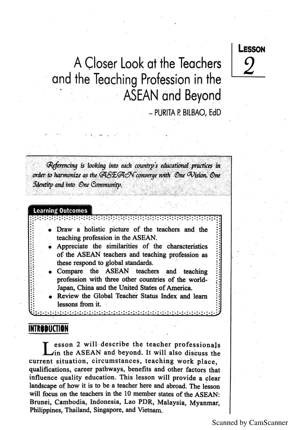 Module 5 Lesson 2 A Closer Look At The Teachers And The Teaching ...