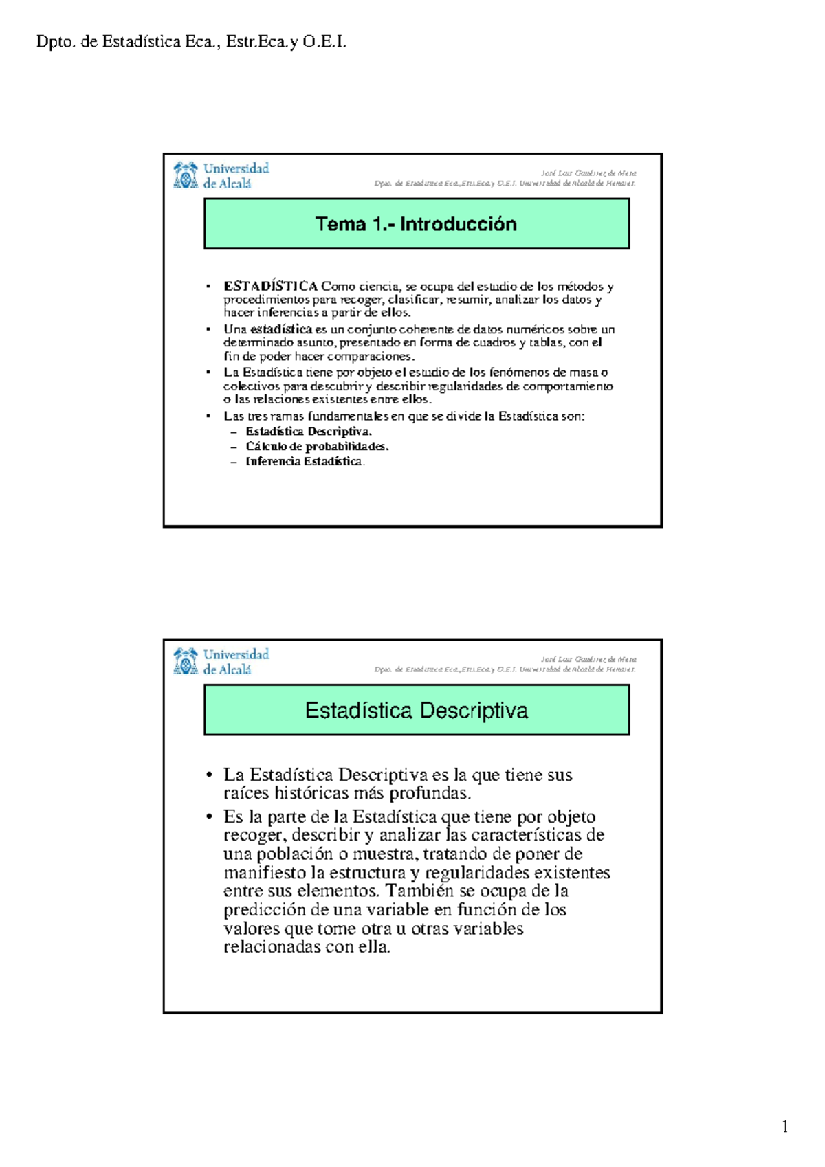 Tema 1-introduccion - Apuntes 1 - Dpto. De Estadística Eca.,Estr.Eca O ...