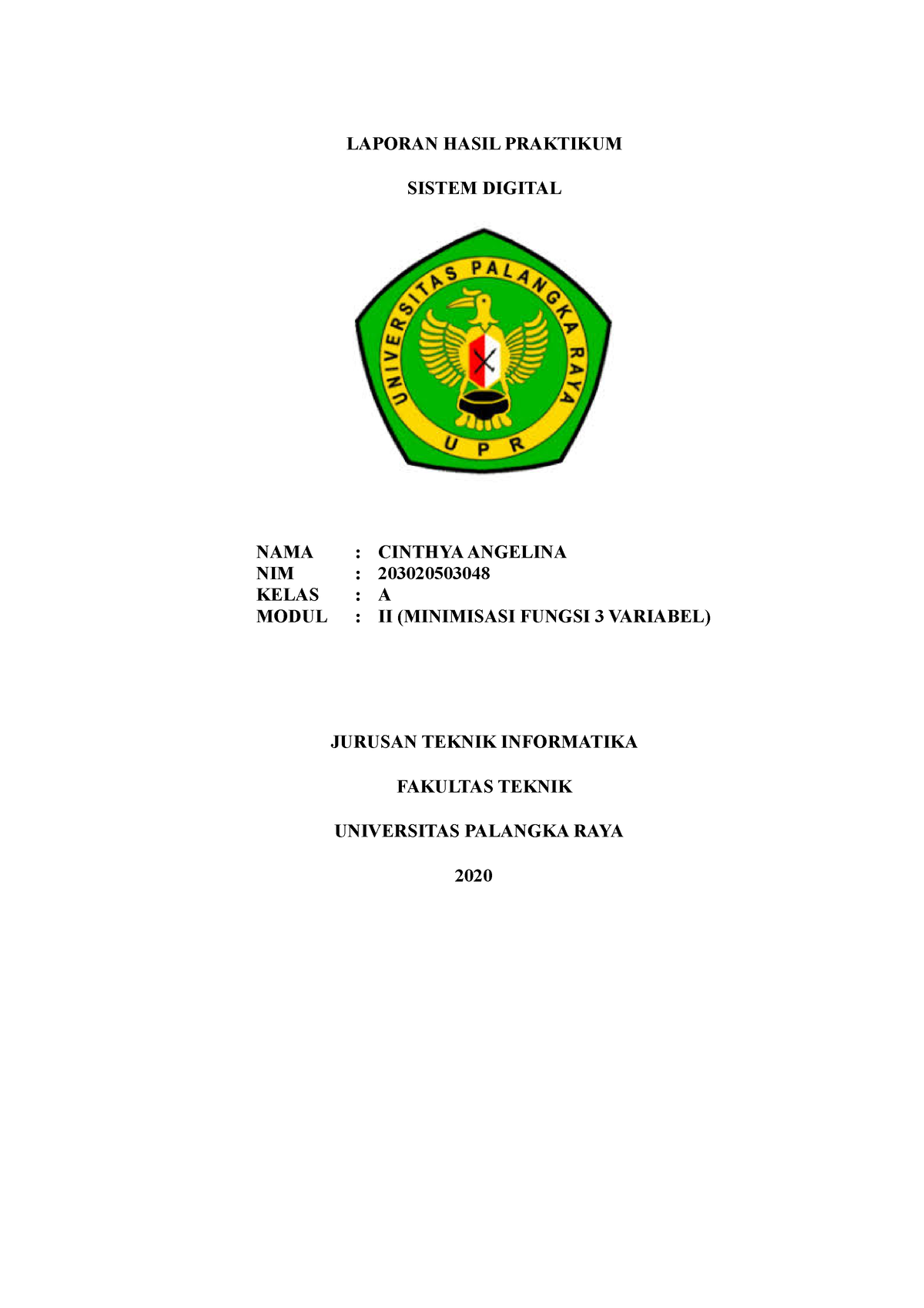 Laporan Hasil Praktikum Sisdig 2docx-1 - LAPORAN HASIL PRAKTIKUM SISTEM ...