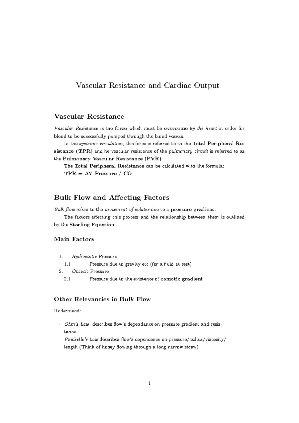 vascular-resistance-and-cardiac-output-in-the-systemic-circulation