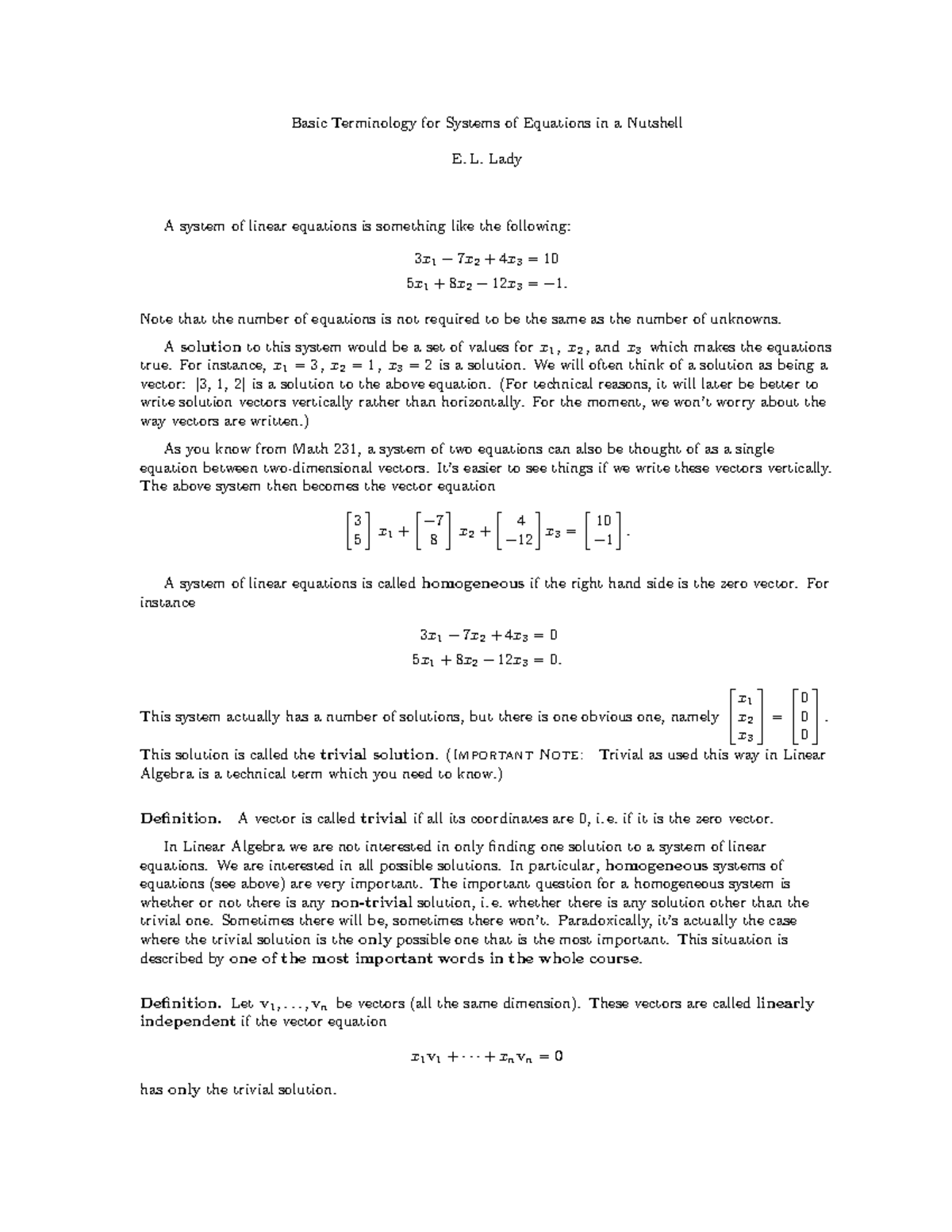 sys-eq-definitions-and-examples-of-trivial-non-trivial-and