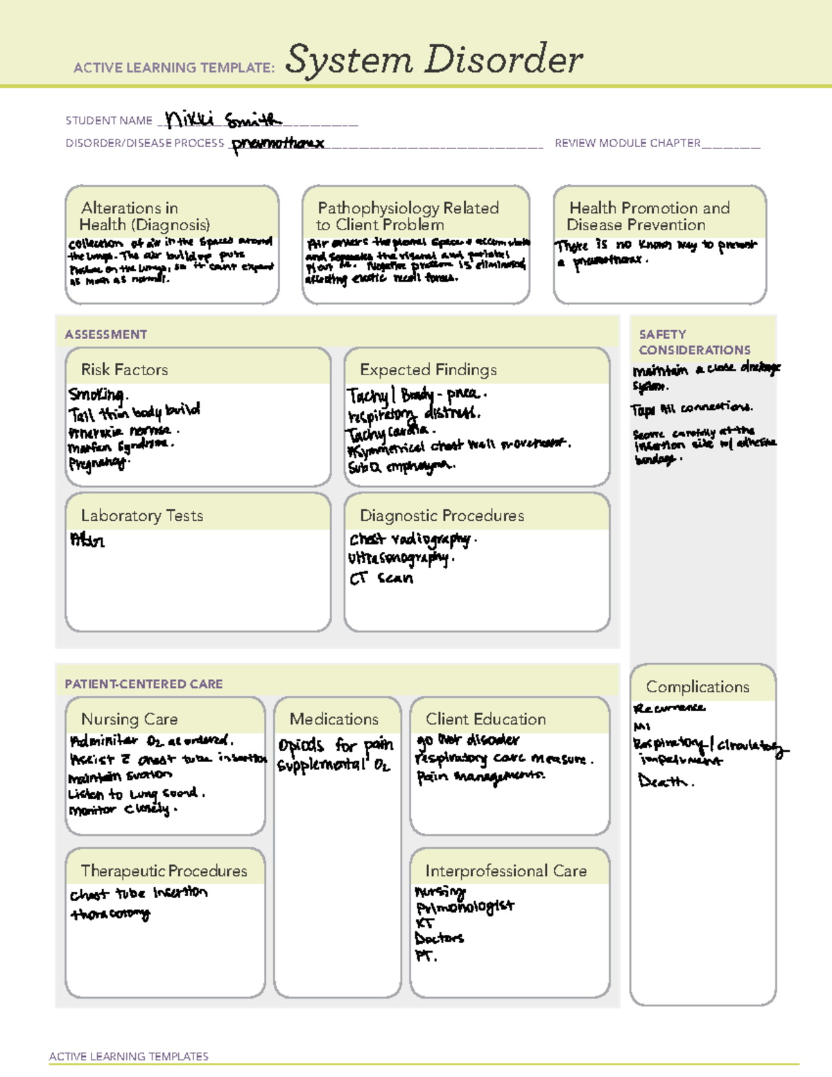 3 2 Homework - ATI COURSEWORK REMEDIATION - ACTIVE LEARNING TEMPLATES ...