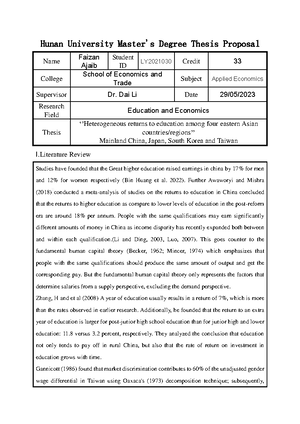 Elements of a Fantastic Thesis - The first chapter has to include quite ...