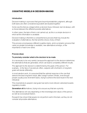 Conditional reasoning - CONDITIONAL REASONING Introduction Conditional ...