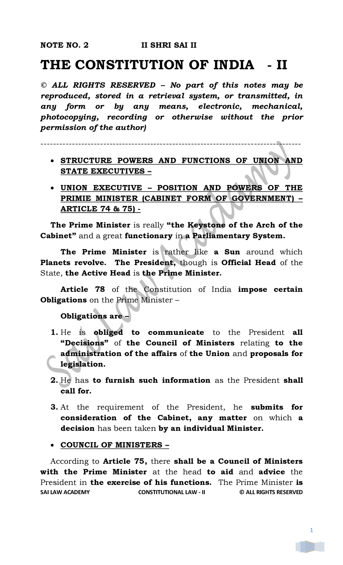 research paper on constitutional law of india