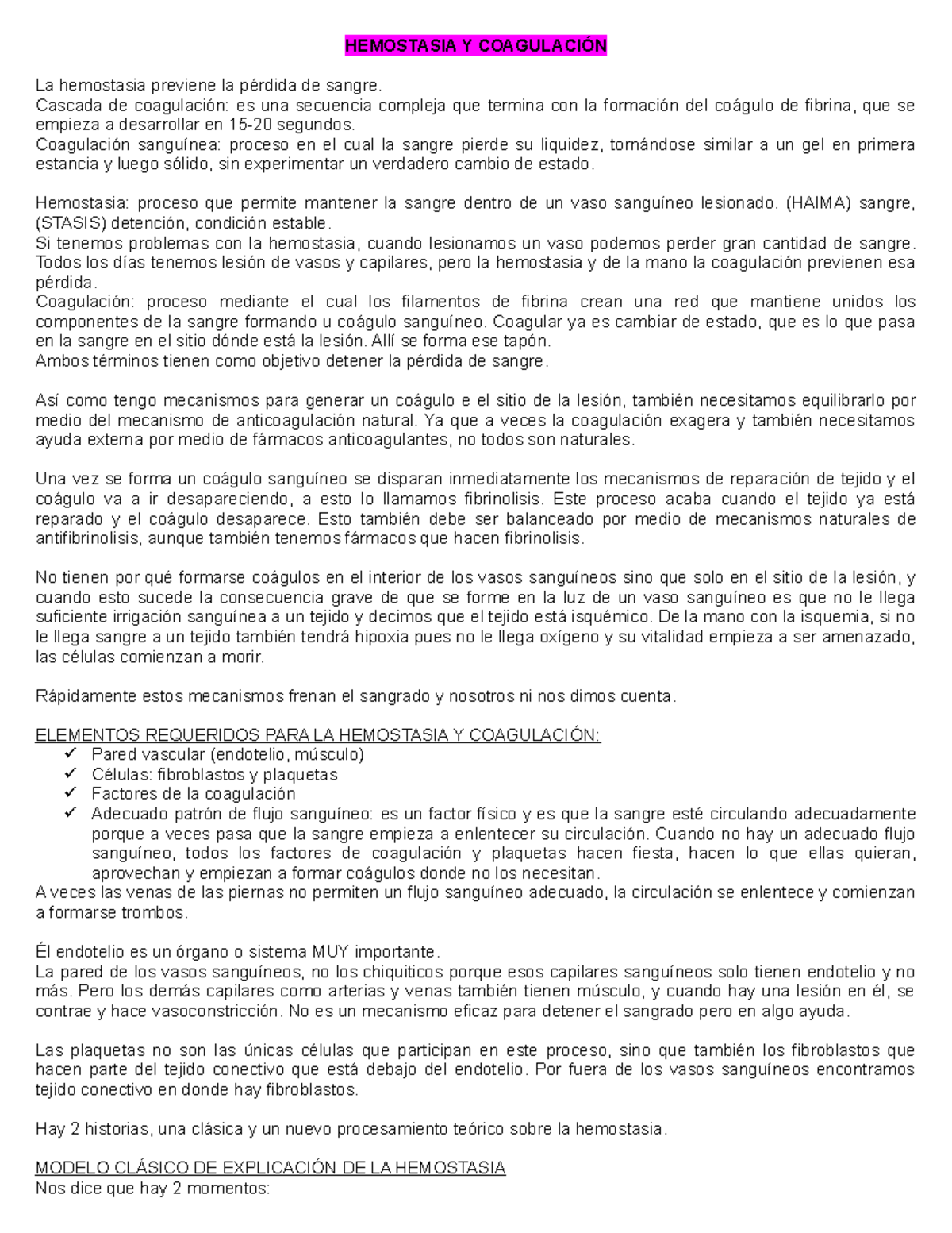 Los lesión? causados por ser ¿Pueden una coágulos sangre de