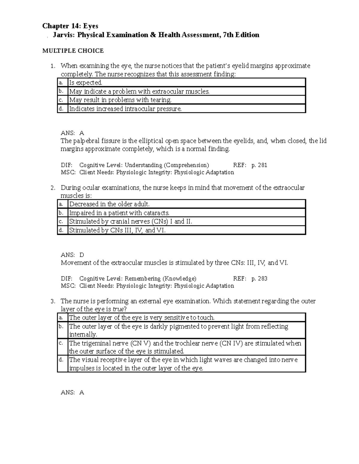 c14 test 2 listening answers