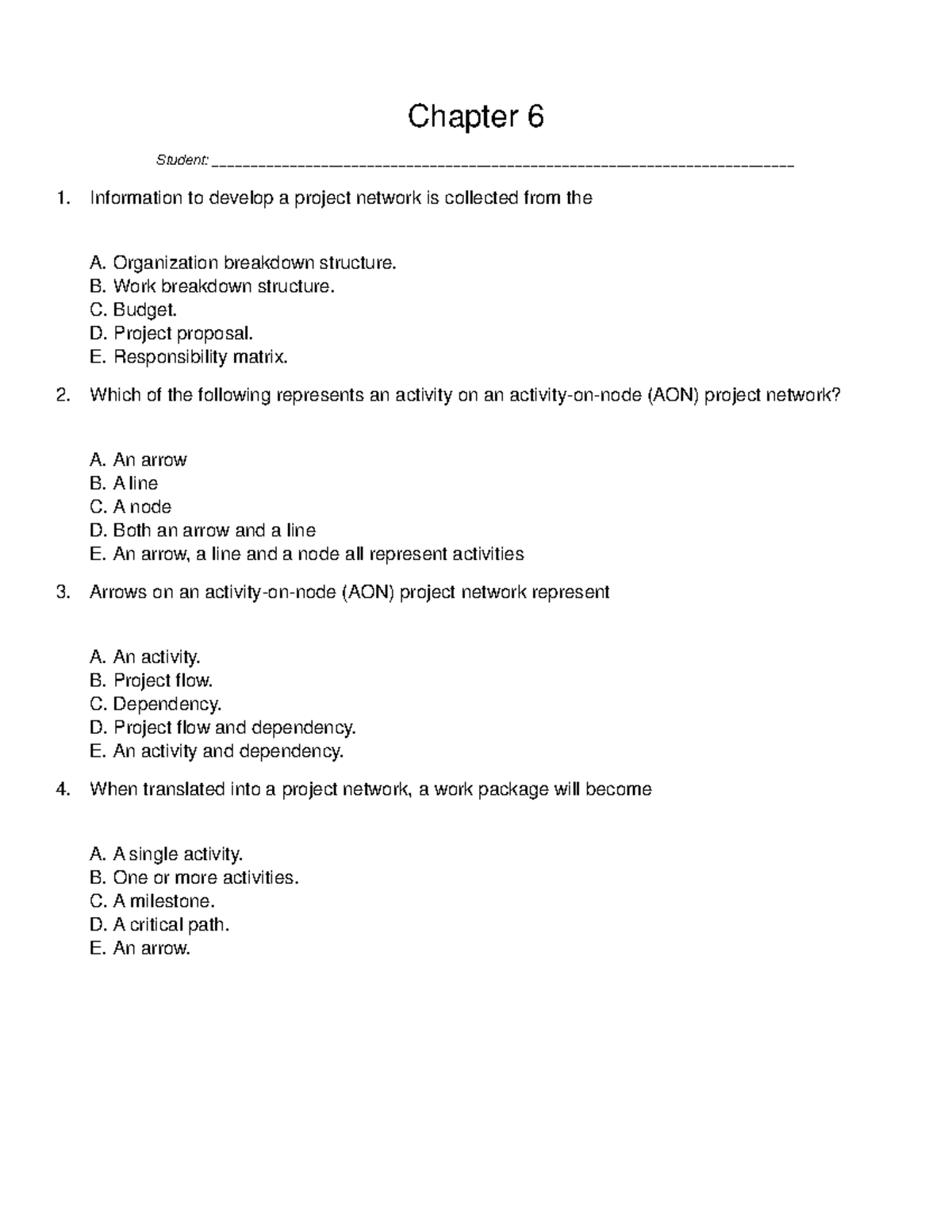 6 16 November 2020, Questions And Answers - Chapter 6 _Student: - Studocu