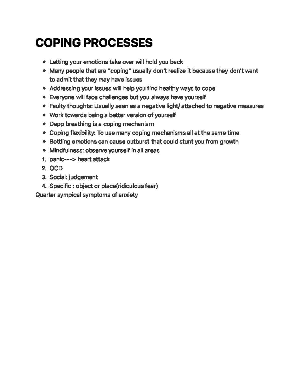 Coping Processes - Goes into detail about what it means to cope and how ...