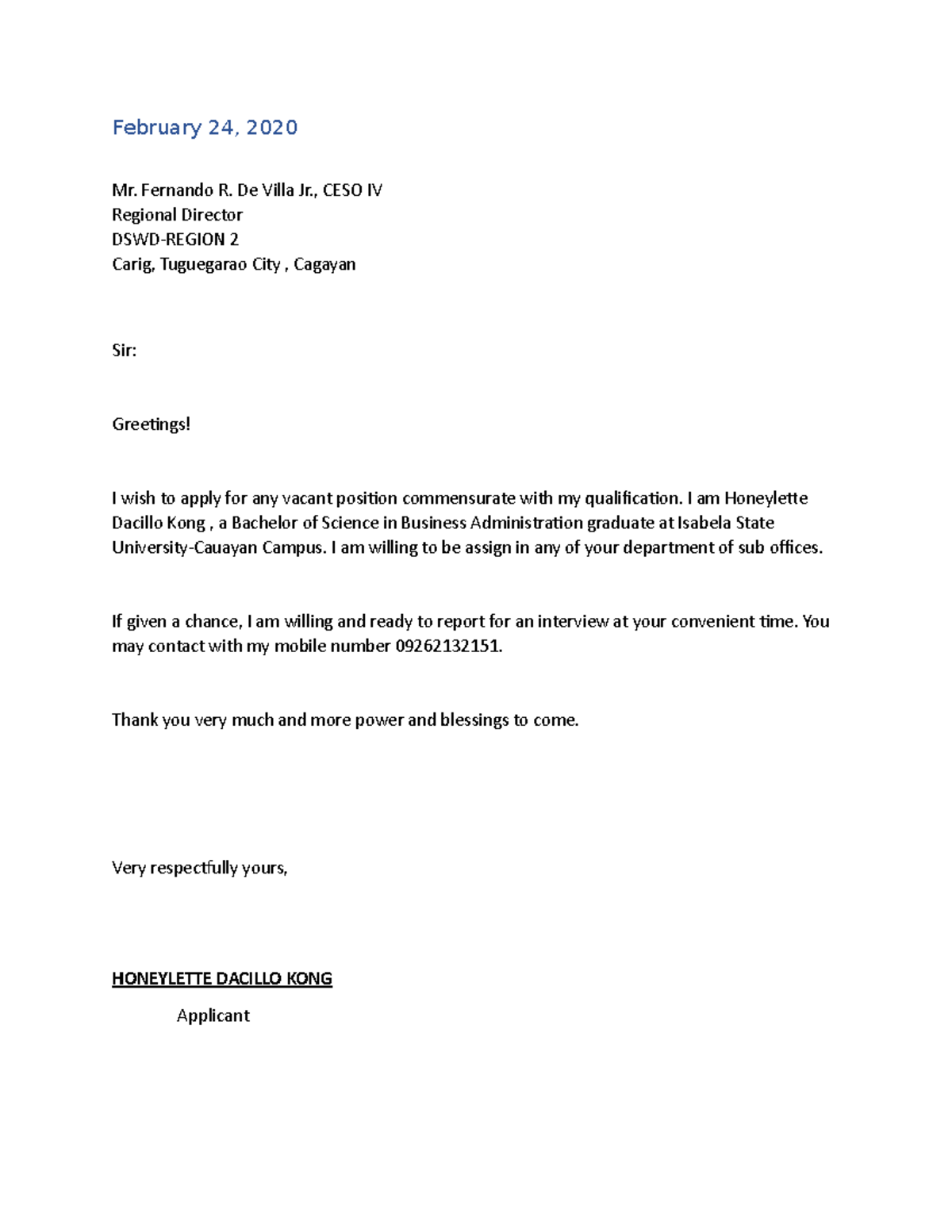 Letter-of-intent - for compliance - February 24, 2020 Mr. Fernando R ...