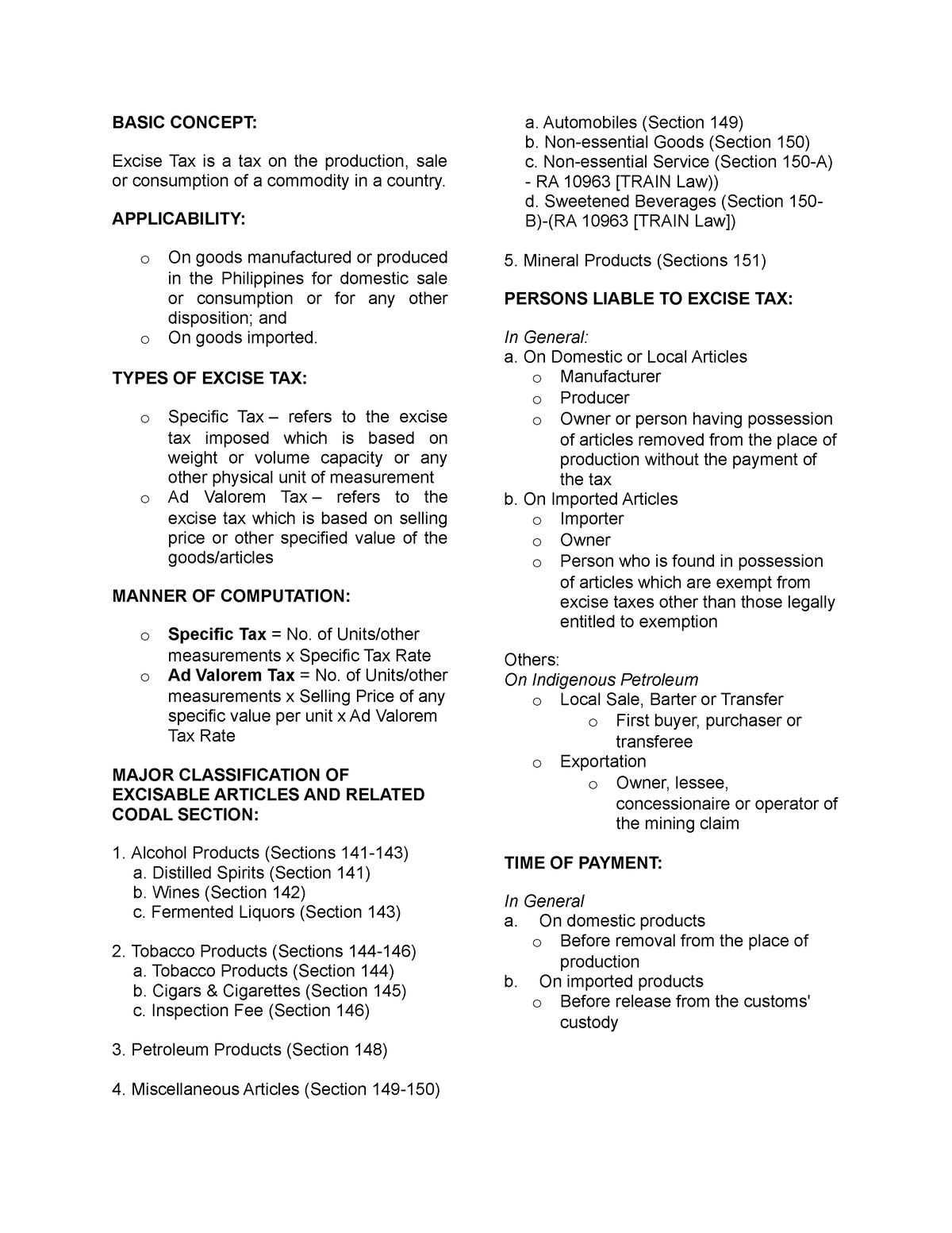 excise-tax-concept-applicability-and-manner-of-computation-basic