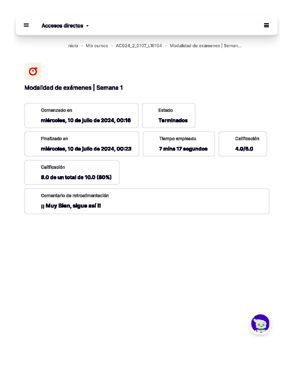 Examen Semana Ingenieria De Sistemas Accesos Directos Nicio Mis