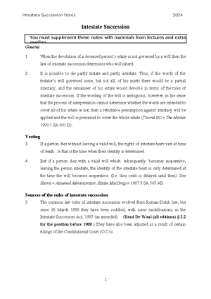 Capacity to make a will- notes - Capacity to make a will and related ...