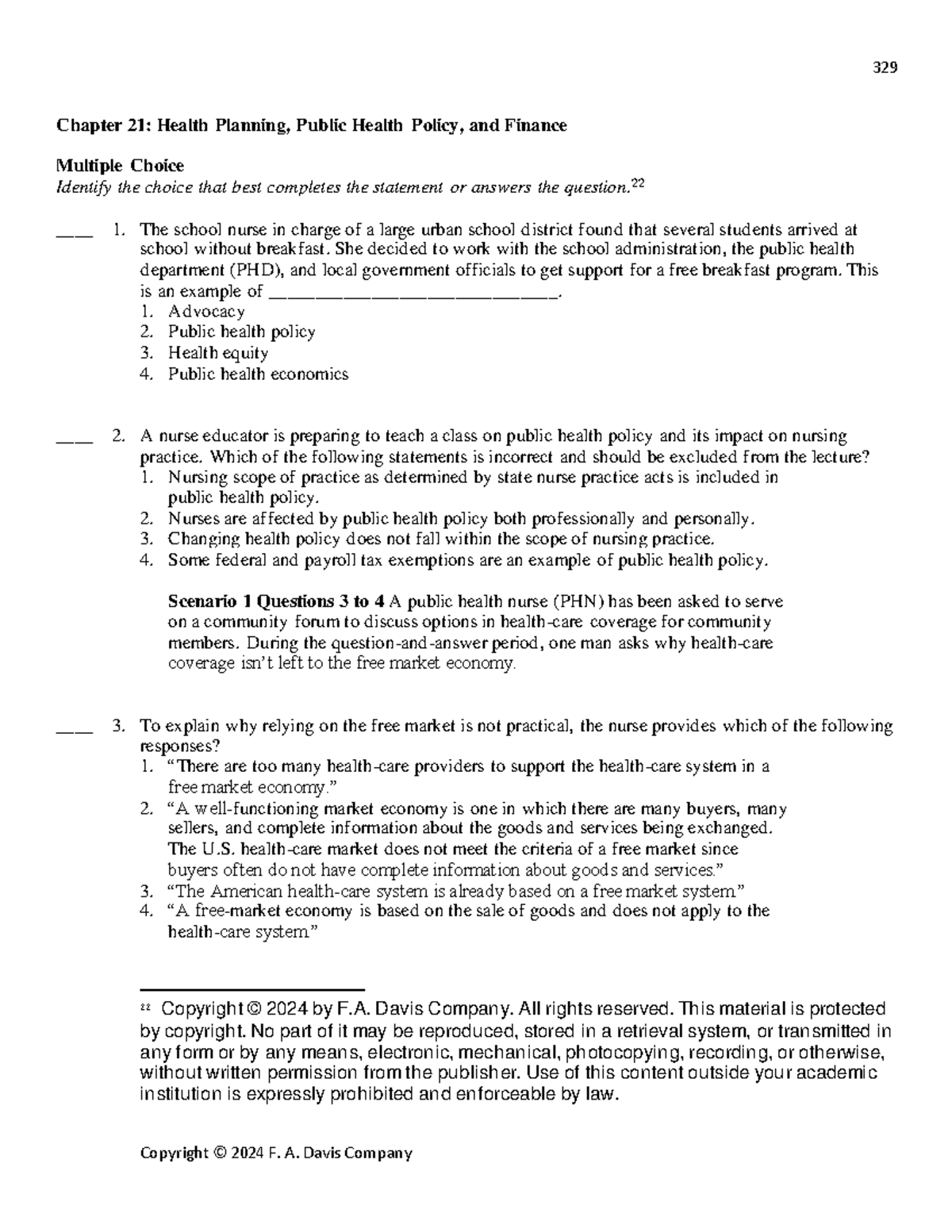 Chap 21 Com Health - Chapter 21: Health Planning, Public Health Policy ...