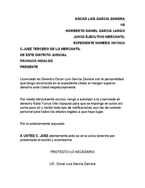 AUTO QUE Declara Ejecutoriada LA Sentencia - AUTO QUE DECLARA