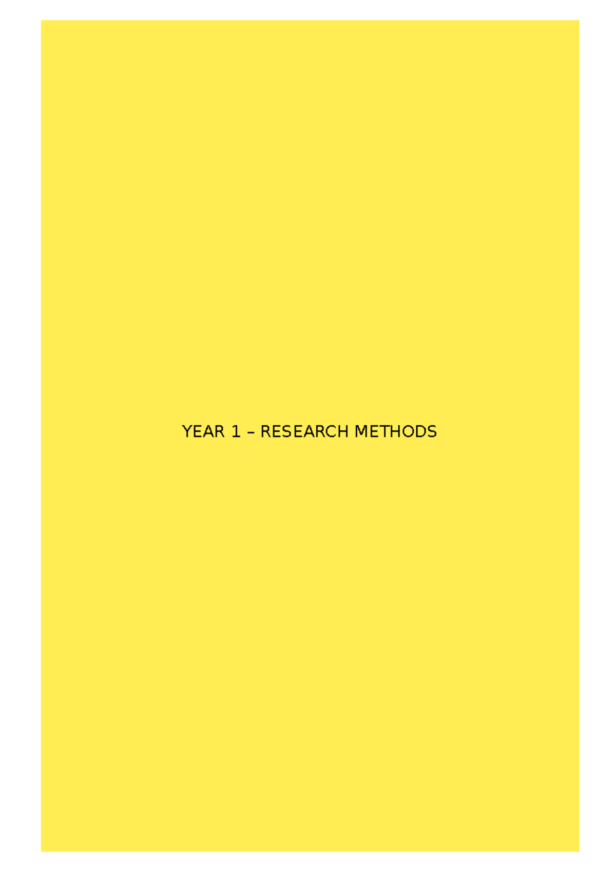 research-methods-notes-a-levels-undergrad-year-1-research