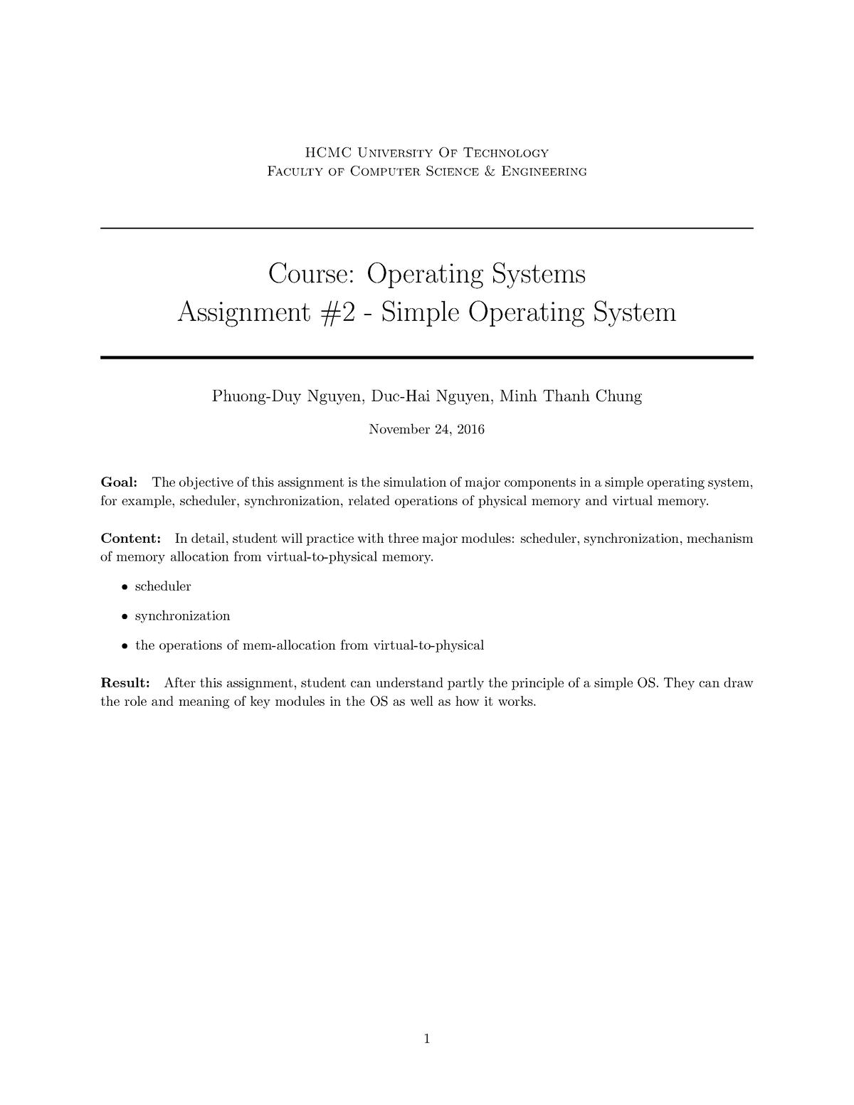 advanced operating system research paper
