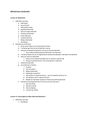 ANFS 101 Exam 1 Study Guide - ANFS 101 Exam 1 Study Guide These ...