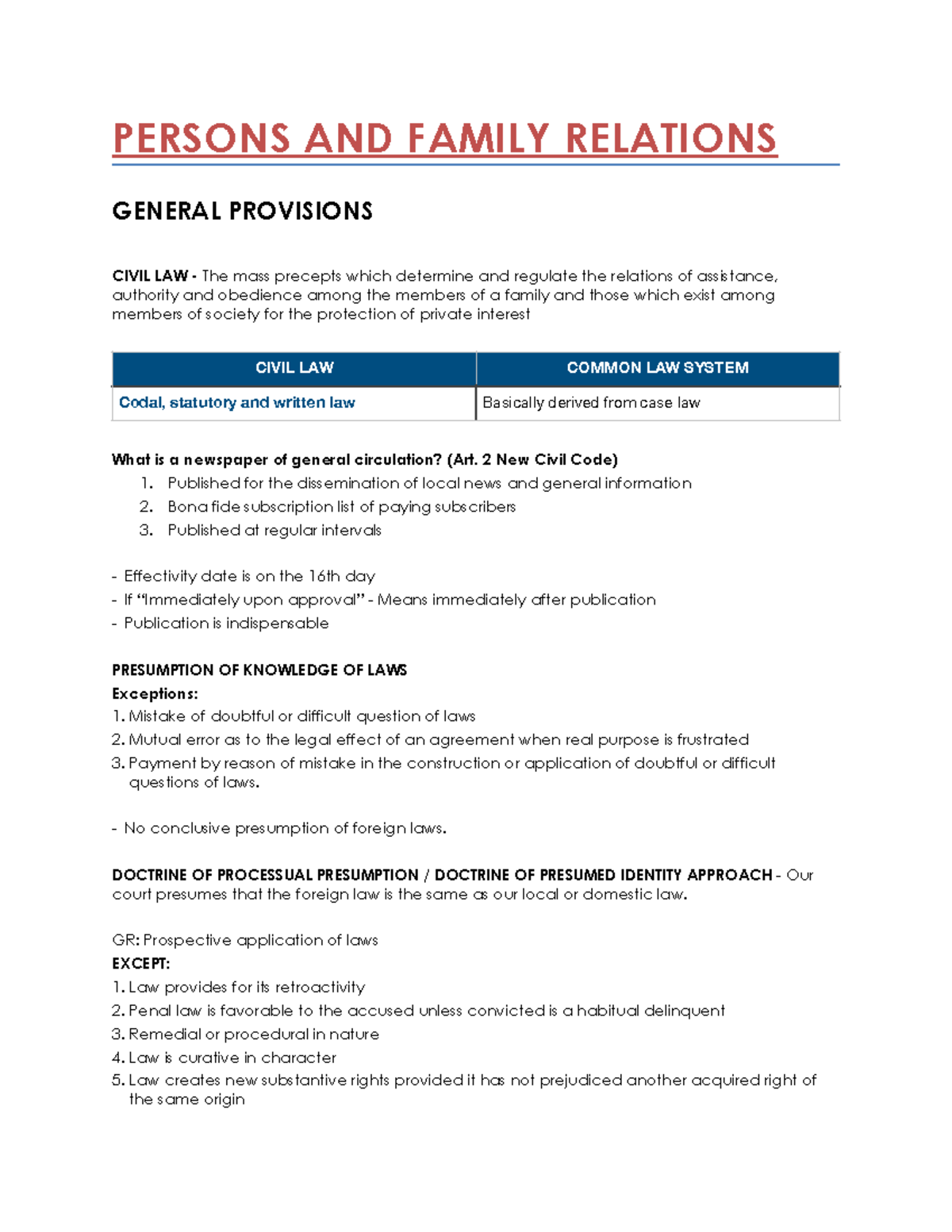 Civil LAW Review BOOK Summary - ATTY Rabuya - Edward Arriba - PERSONS ...