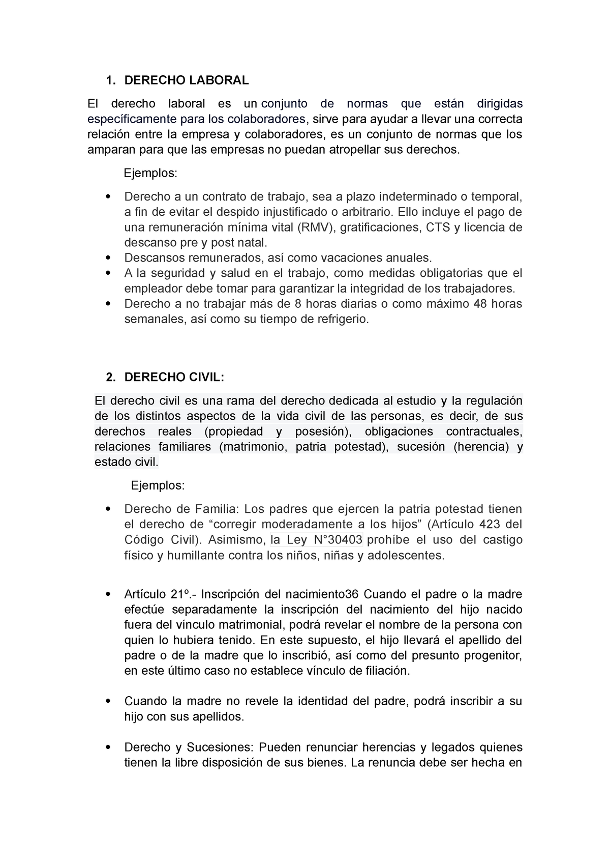 Tarea Ramas Del Derecho 1 Derecho Laboral El Derecho Laboral Es Un Conjunto De Normas Que 1460