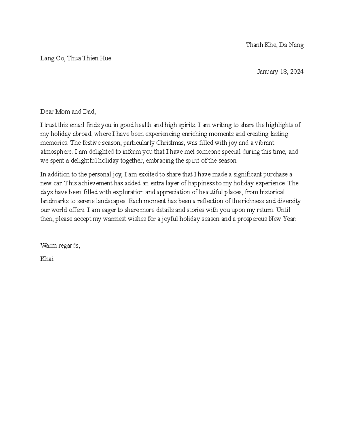 Write Letters CMU-ENG 230 JIS - Thanh Khe, Da Nang Lang Co, Thua Thien ...