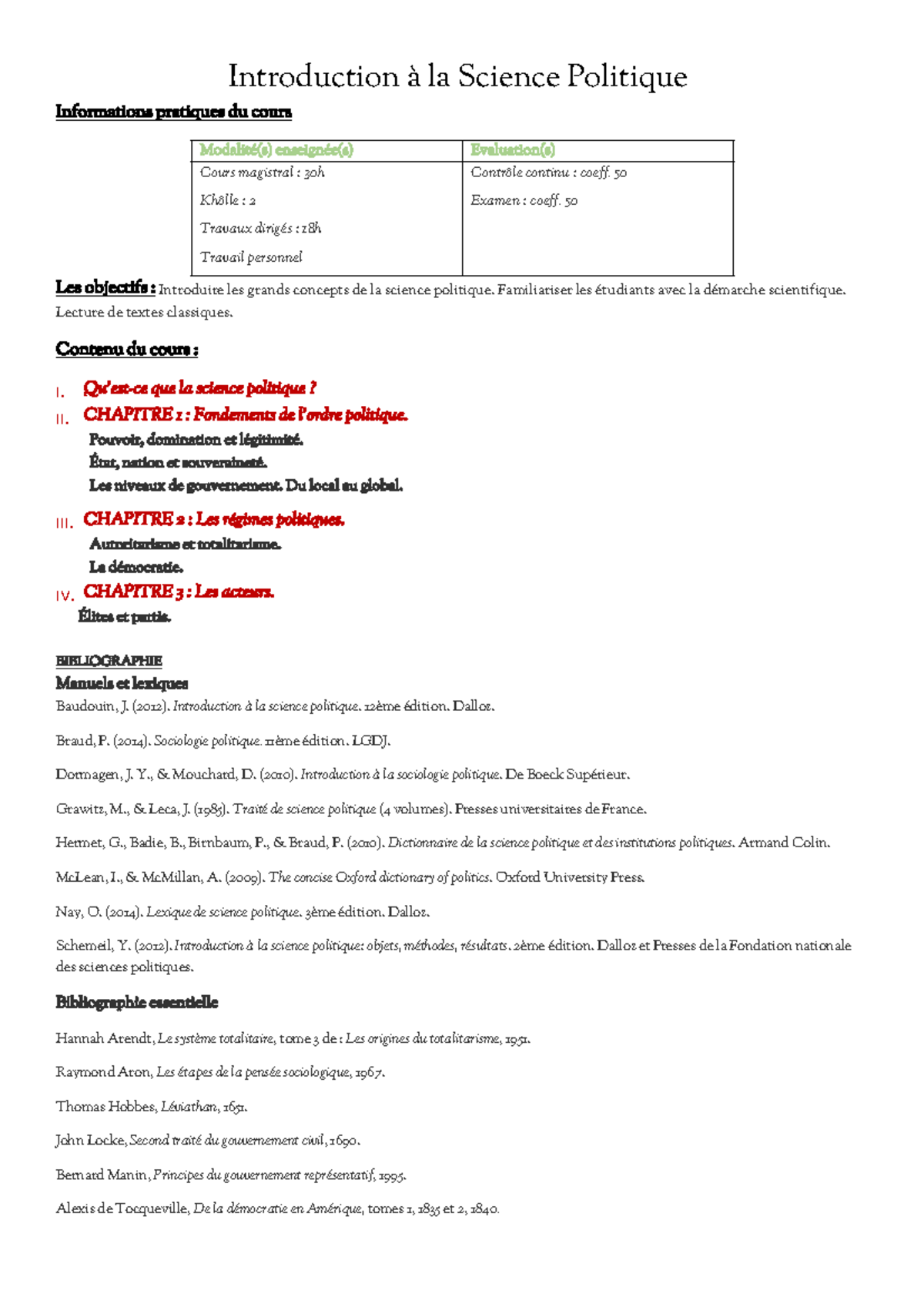 PDF Intro Sc Po Complet - ISP L1RI S1 - Introduction à La Science ...