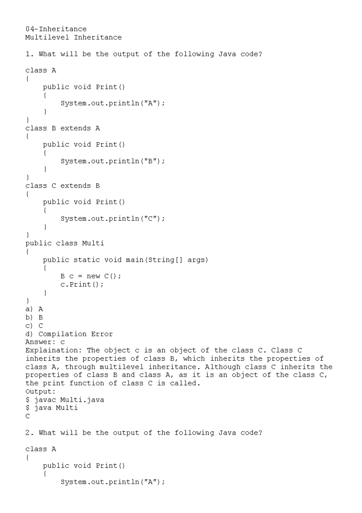 Mutlilevel iNHERITANCE DOCUMENT FOR GUIDANCE - 04-Inheritance ...