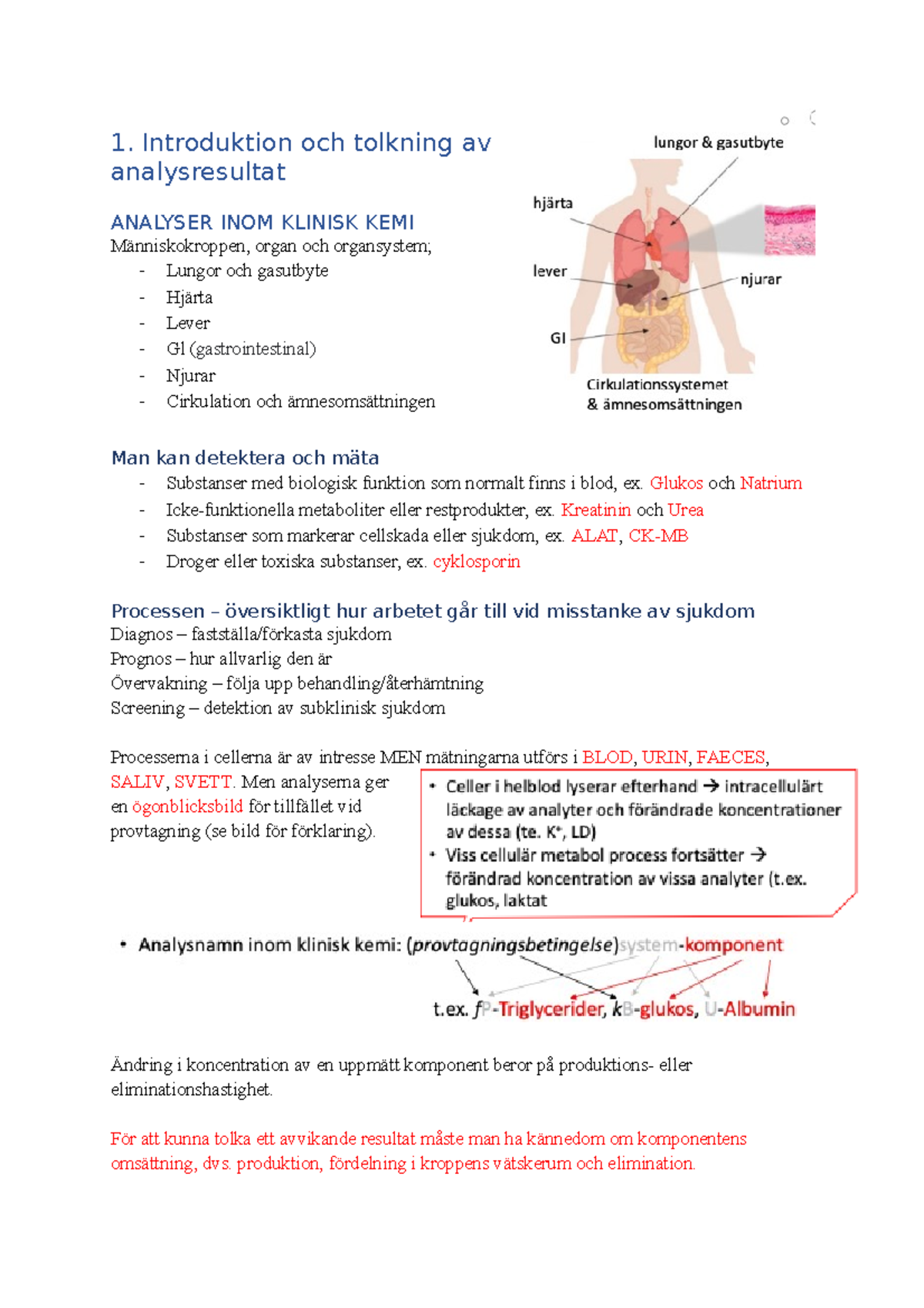 1. Tolkning Av Analysresultat - 1. Introduktion Och Tolkning Av ...