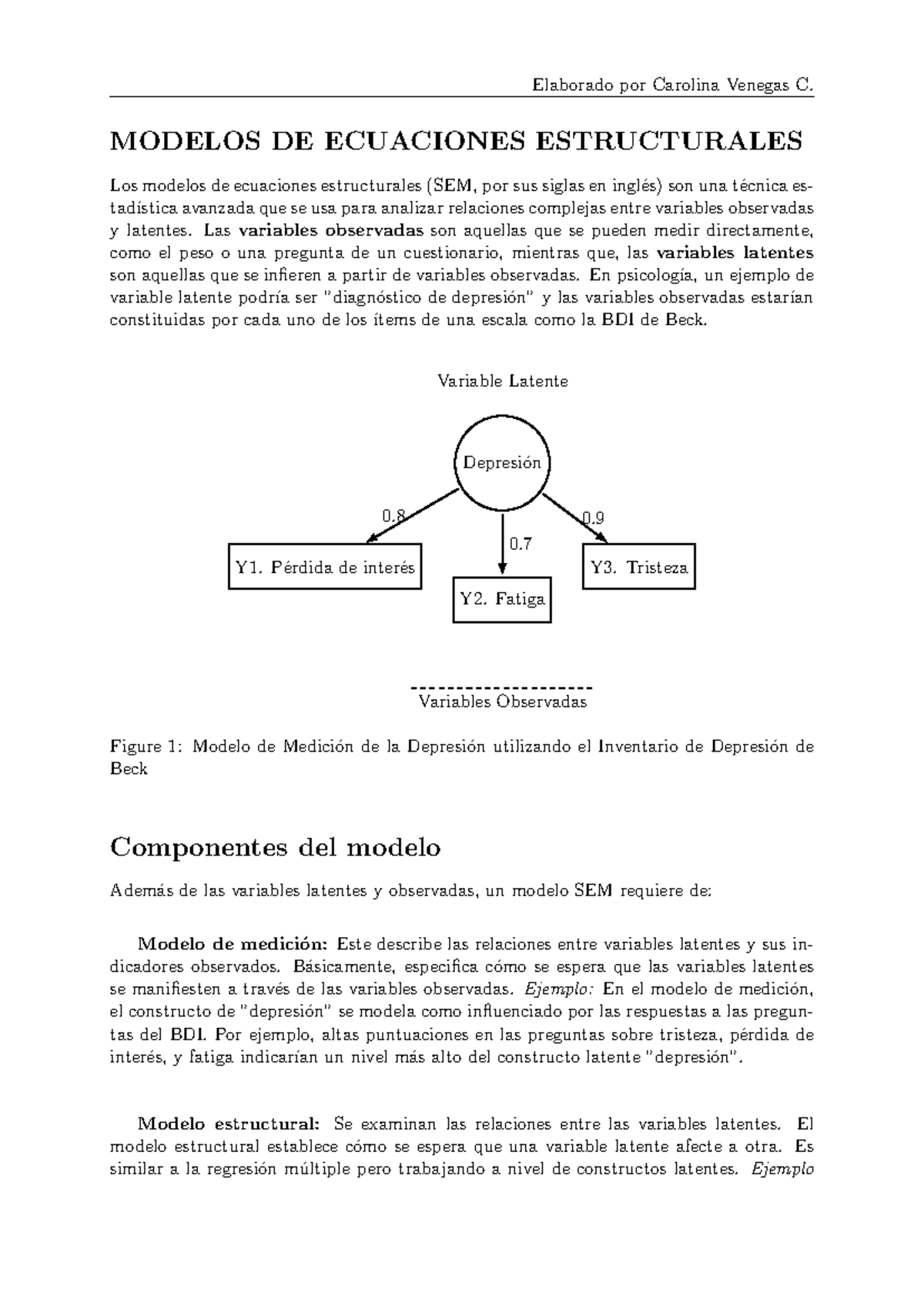 Apunte Ecuaciones estrucutrales - MODELOS DE ECUACIONES ESTRUCTURALES ...