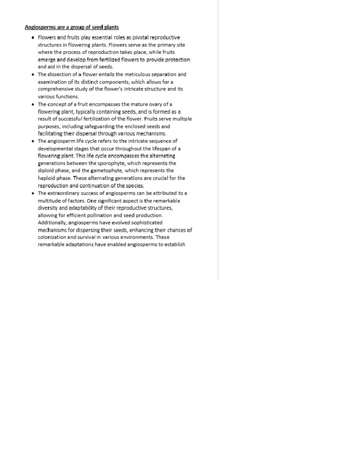 Introduction to Evolutionary Biology BIO 200 Lecture 15 - MY Notes Page ...