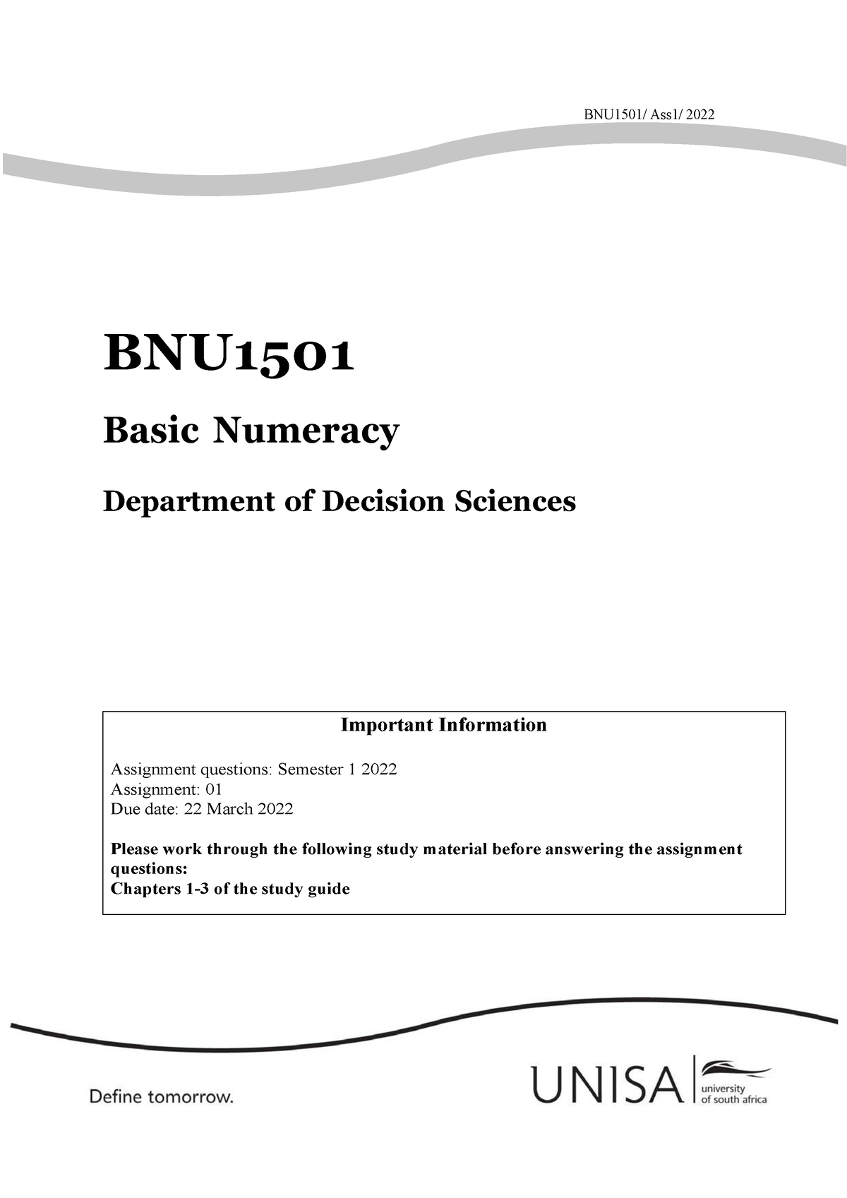 bnu1501 assignment 5 2022