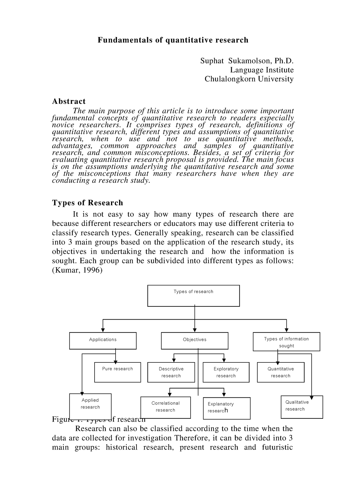 review of related literature of quantitative research