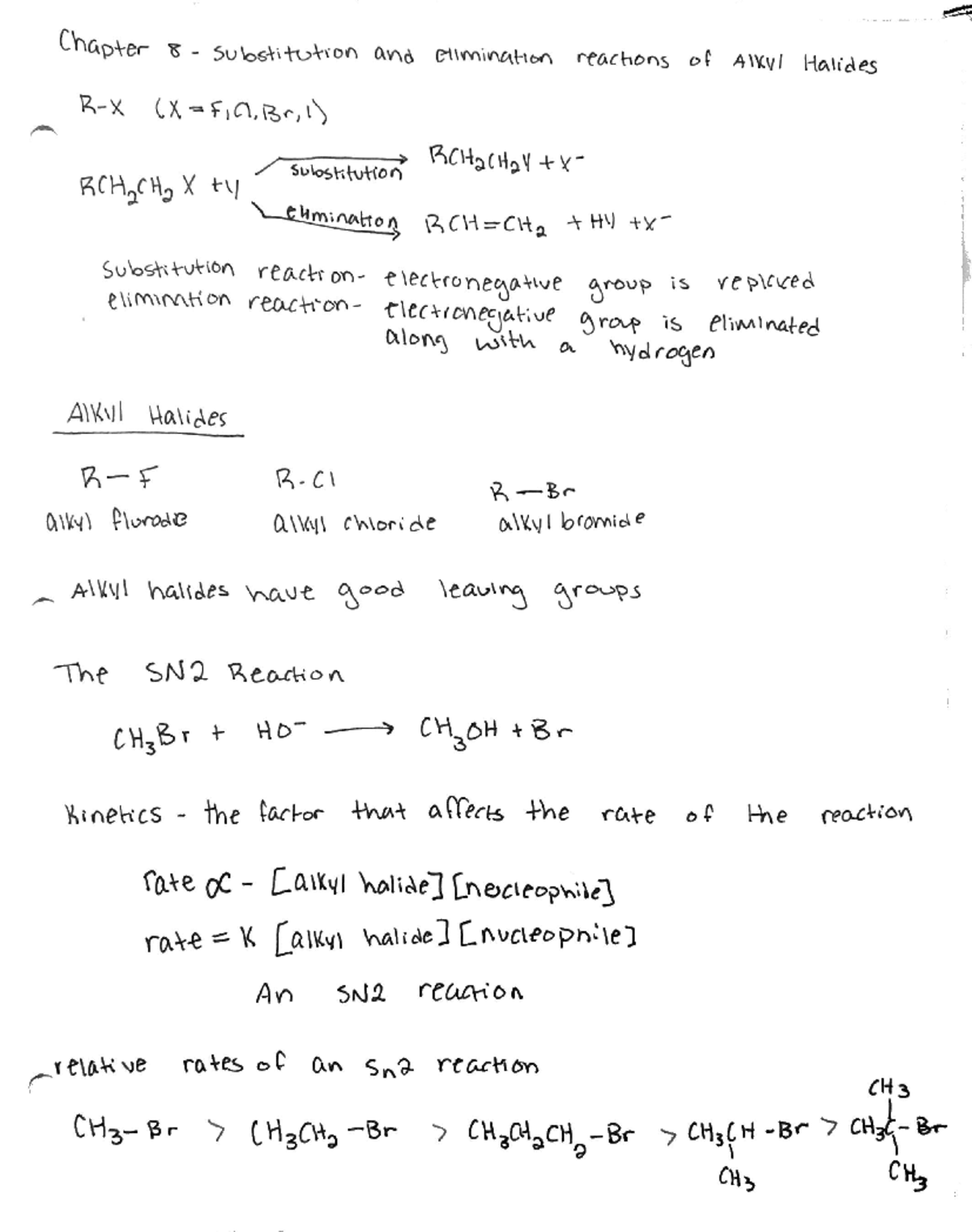 Chem270 ch 8 - Lecture notes 8 - CHEM 270 - Studocu