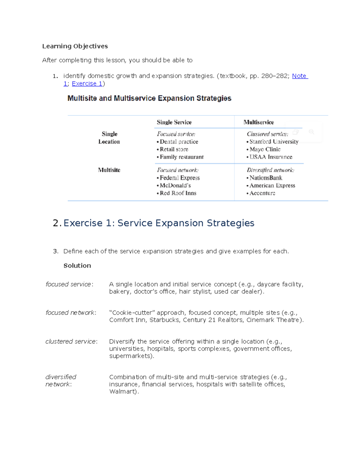 MGSC369 Chapter 8 - Notes - Learning Objectives After completing this ...